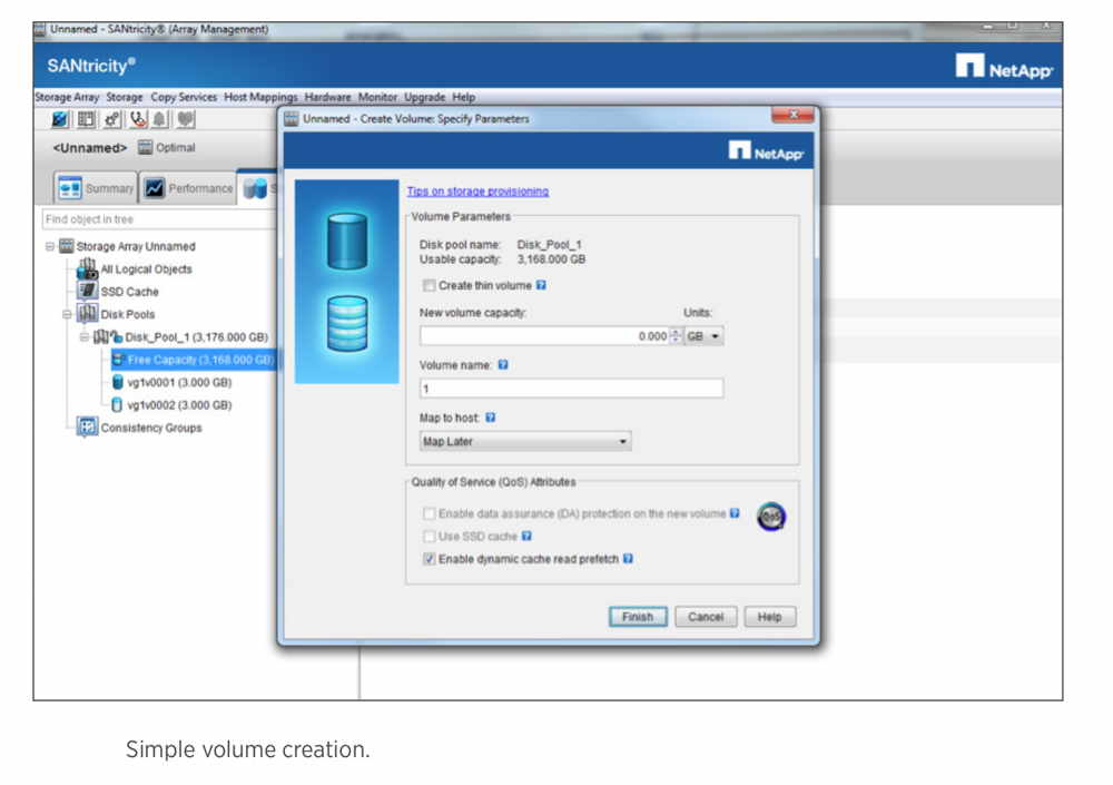 Create simple volume или dev. SANTRICITY. SANTRICITY Storage Manager Depo. Sc7020 Storage Manager подключиться разъем.