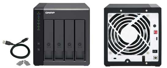 Qnap TR-004 4-Bay Hardware RAID Storage Expansion Device For PC And NAS ...