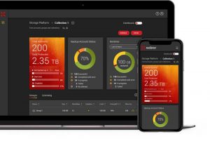 Redstor dashboard