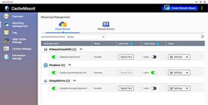 Qnap Cachemount Screen 1