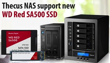 Thecus Nas Support New WD Red Sa500 SSD