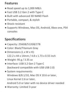 Adata Se760 Spectabl