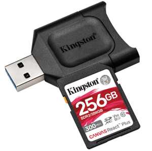 Kingston Canvas React Plus Sd 256gb