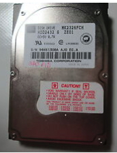 History 1993 Toshiba 340mb 2.5 Inch Form Factor Hdd F1