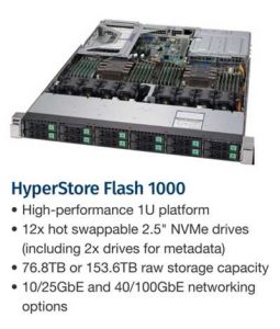 Cloudian Hyperstore Object Storage Flash 1000