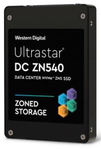 Wd Ultrastar Dc Zn540 Zns Nvme Ssd