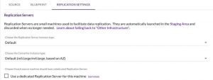 F5 Machine Replication Settings – Replication Server