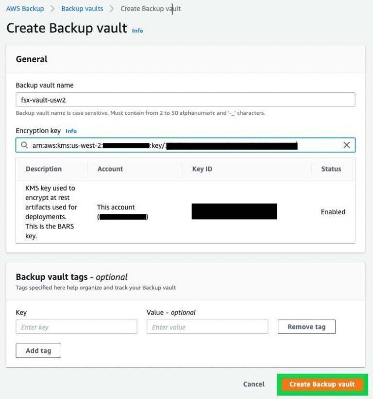 Cross-Region And Cross-Account Backups For Amazon FSx Using AWS Backup ...