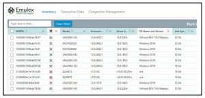 Emulex San Manager Screenshot