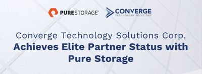 Converge Technology Solutions Achieves Pure Storage Elite Status