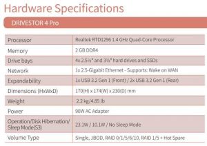 Asustor Drivestor 4 Pro As3304t Spectabl