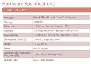 Asustor Drivestor 2 Pro As3302t Spectabl