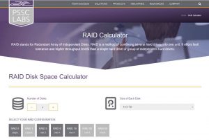 Pssc Labs Raid Calculator