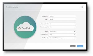 Pure Fusion Cloud Like Self Service 