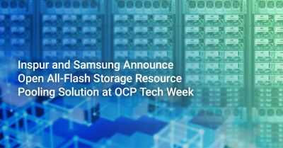 Inspur And Samsung Joint Open Storage Solution