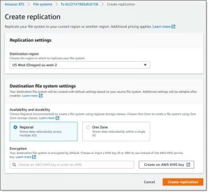 Aws Replication For Amazon Elastic File System 2