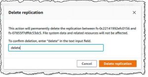 Aws Replication For Amazon Elastic File System 7