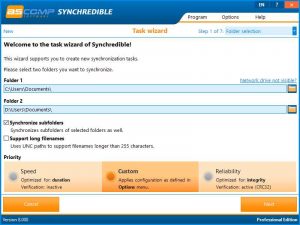 Ascomp Synchredible Screen 02