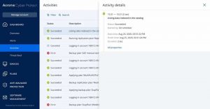 Acronis Cyber Protect Screenshot 2202