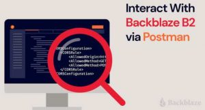 Backblaze Postman Api Developer