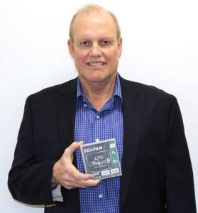 sTutch Data Gm, Richard Stutchbury, With A Fujifilm Lto 9 Data Cartridge