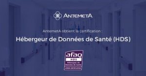 Antemeta Obtient La Certification Hébergeur De Données De Santé (hds)