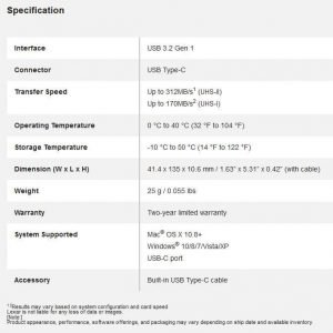 Lexar Professional Usb C Dual Slot Reader. Spectabl