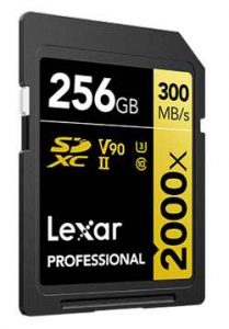 Lexar® Professional 2000x Sdhc™ Sdxc™ Uhs Ii Card Gold Series 1 2203