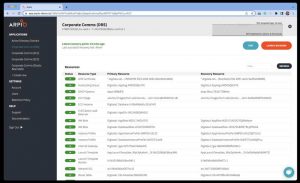 Aws Arpio Console Screenshot