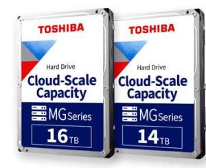 Toshiba Mg08 HDDs