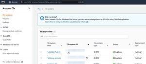 Aws Amazon Fsx For Netapp Ontap Multi Az File System F1