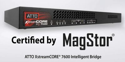 Atto Technology Xstreamcore Intelligent Bridges Certified By Magstor