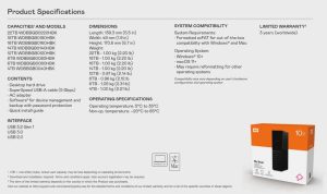 Wd.22tb Mybook. Spectabl 2302