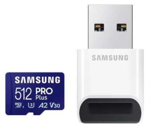 Samsung Pro Plus + Reader Microsdxc 512gb 2304