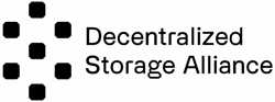 Decentralized Storage Alliance Black Logo