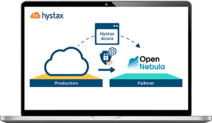 Hystax Acura Disaster Recovery Solution To Opennebula