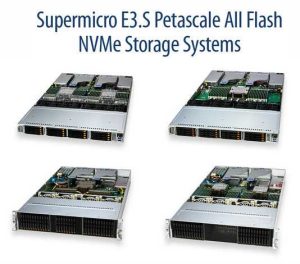 Supermicro E3.s Petascale Nvme Storage Appliances