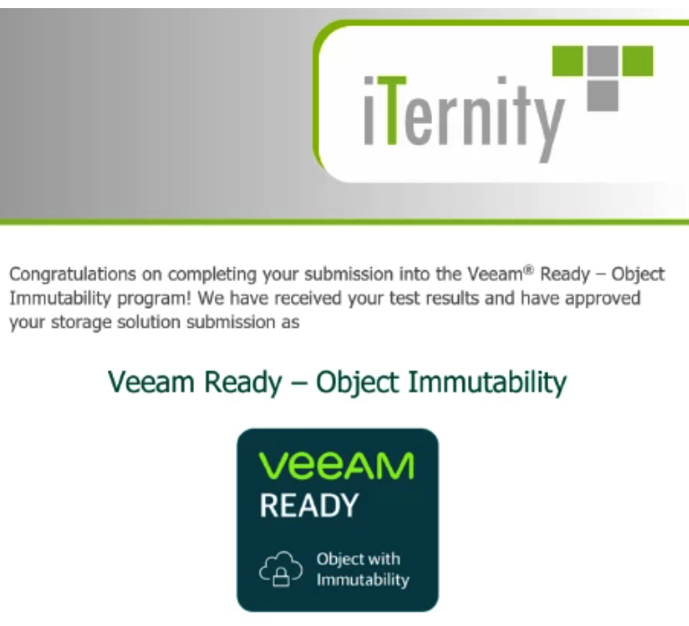 Veeam Iternity