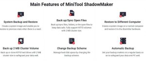 Minitool Shadowmaker 4.2 Scheme