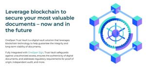 Onespan Trust Vault, Scheme1