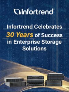 Infortrend Celebrates 30 Years Of Success, Growth And Innovation