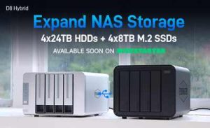 Terramaster D8 Hybrid Storage 2