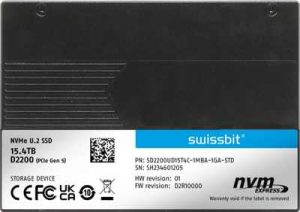 Swissbit D2200 U2 Ssd 1