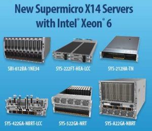 Supermicro X14 Servers Intro