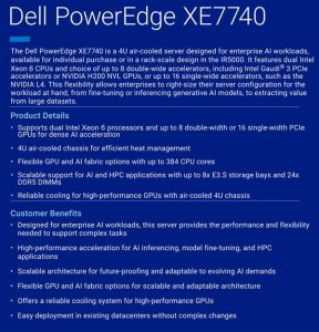 Dell Poweredge Xe7740 Scheme