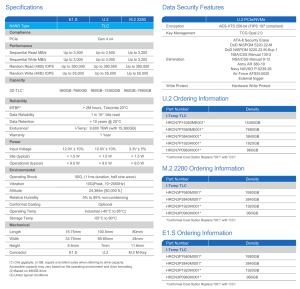 Smart Modular Ruggedized T6en Pcie Nvme Ssds Spectabl