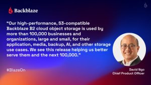 Backblaze B2 Cloud Storage Winter Update