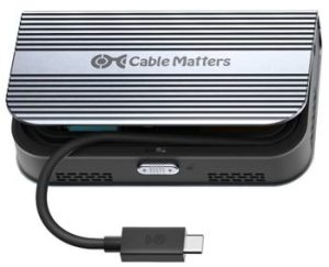 Cable Matters Unveils Usb 4 Enclosure For M.2 Nvme Ssd 1b