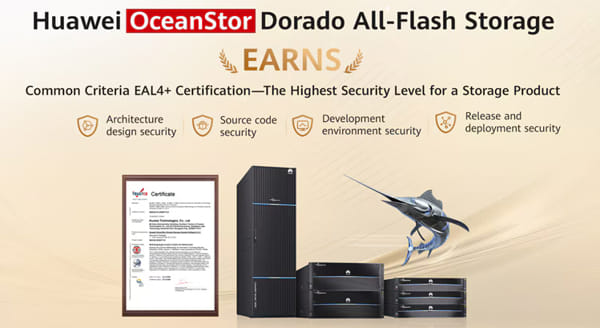 Huawei Oceanstor Dorado All Flash Earns Cc Certification