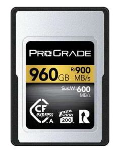 Prograde Digital Cfexpress 2.0 Type A Gold Memory Card 960gb